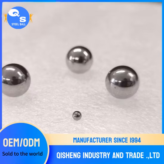 1/8 ''細粒 Gcr15 AISI52100 100cr6 E52100 ベアリング クロム鋼ボール